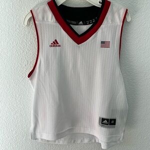 Adidas Nebraska Cornhuskers White NCAA Jersey Kids 4T